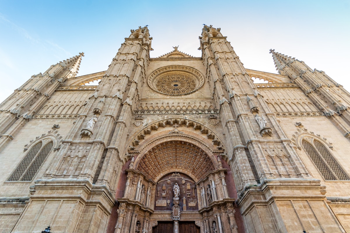 La Seu Kathedrale Palma de Mallorca gotische Fassade